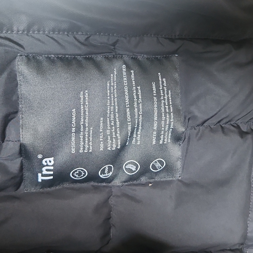 Aritzia TNA Summit Parka Small - Picture 10 of 12